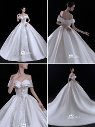 点击看大图 -艾拉·女王婚纱礼服馆