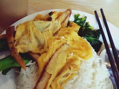 滑蛋猪扒饭-L猪扒包(天河购书中心店)