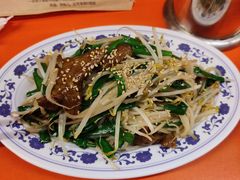 韭菜炒猪肝-拉面莊夢語＆中华料理八椿