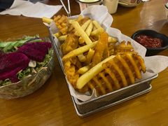 薯类小食拼盘-冀F精酿啤酒烤肉(银杏路店)