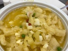 三鲜烩鱼肚-老浒记民俗酒楼(王府井店)