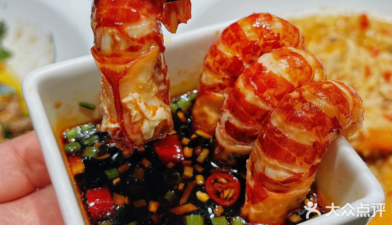 我真的好爱滨江这家餐厅，一周吃三次～