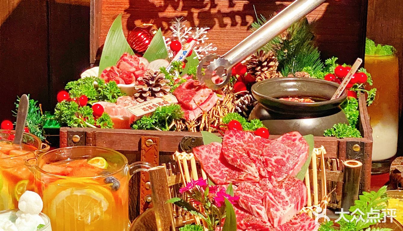 🔥爆魔都🔔圣诞限定烤肉宝箱姐妹快冲‼️