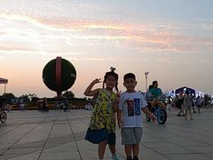 -东港音乐喷泉广场