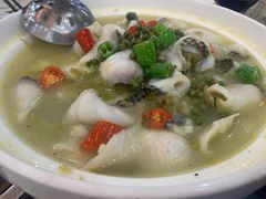 青椒煮无骨鱼-新榕记滨江壹號