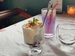生椰拿铁慕斯-花·fleur古董西餐厅(西城夜未央店)