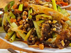 红油牛头皮-四姑娘山阿巴郎·藏式花园餐厅