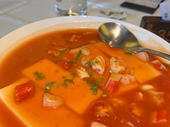 番茄海鲜煮山水豆腐-炳胜品味(海印总店)