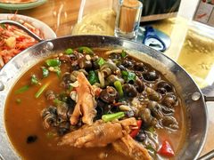 -芦茨金富饭庄·25年老字号·专做稻草鸡