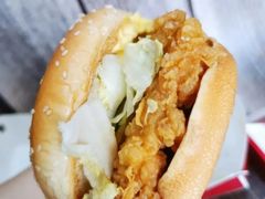 香辣鸡腿堡单人餐兑换券-肯德基(茂业店)