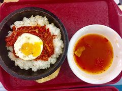 泡菜五花肉石锅饭-北京大学-燕南食堂