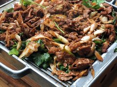 葱爆羊肉-局气 烤鸭·北京菜(光华路店)