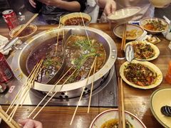 -拈签一笑黄牛肉辣卤串串
