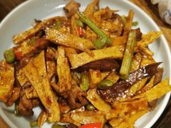 脆竹笋小炒豆干-小吊梨汤·北京菜·烤鸭(鸟巢店)