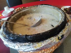 干贝排骨粥-粤仔湾砂锅粥(广益哥伦布店)