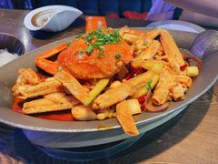 辣炒板蟹-蟹之国·精品蟹料理(极地店)