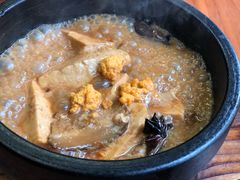 石锅海胆炖豆腐-原食日记(三里屯店)
