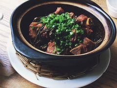 干豆角排骨煲-马仕玖煲·融合菜·酥不腻烤鸭(人大店)