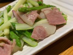 芦笋炒培根-望京一号·重庆江湖菜(工体店)
