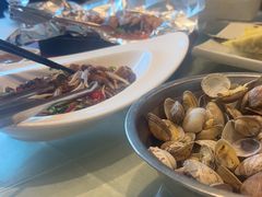 -海派美食·家宴海鲜青岛菜·石锅鲽鱼头(东方城店)