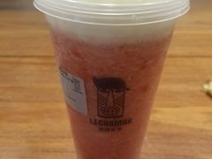 奶酪红草莓-LELECHA乐乐茶(上海五角场万达广场店)