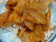 老式锅巴锅包肉-老边饺子馆(东单店)