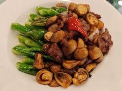 菜心炒草菇牛肉-六婶西关小厨(光塔路店)