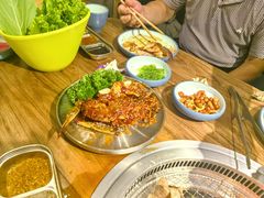 -明洞阿姨·韩式酱蟹烤肉·创意料理(三元桥店)