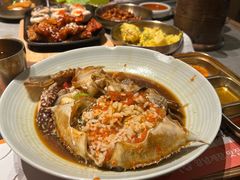 -草家酱蟹炭火烤肉店(珲春南路一店)