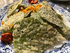 面拖桑树叶-天台徐家小吃