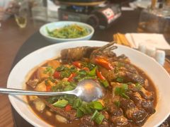 野生鱼钩炖豆腐-青桃餐厅