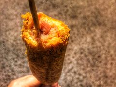 玉米热狗-烘焙小餐车