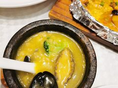 石锅脆米煮鲍鱼-望乡楼上海菜(日月光店)