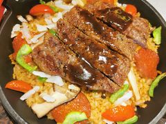炙烤澳洲西冷牛排铁锅饭-必胜客(东部星悦天地店)