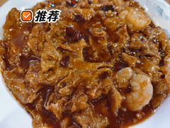 虾仁独面筋-锦尚阁烤鱼•天津菜(宣武门胡同店)