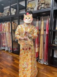 -懿沉香中式嫁衣礼服秀禾服龙凤褂马来褂旗袍总店