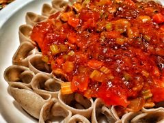 西红柿浇汁莜面-西贝(东城万达广场店)