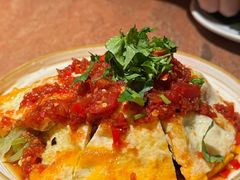 凉拌荷包蛋-浩海火燒雲傣家菜(芮欧百货店)