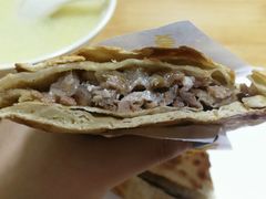 熏肘花鞋底火烧-宝光熏肉鞋底火烧(新街口店)