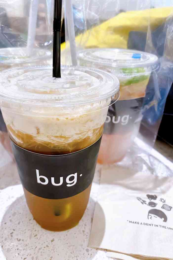 bug·冻柠茶(杨家坪店"太火97啦,一直想搞一杯,终于今天我们在.