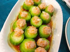 虫草花胜瓜蒸墨鱼滑-阿二靓汤·地道顺德菜(容桂渔人码头店)