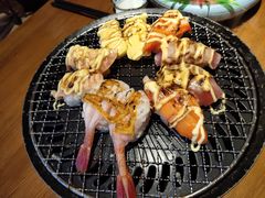 火炙握寿司拼盘（一人食）-村上一屋(健翔桥店)