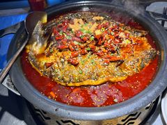 -探鱼·鲜青椒爽麻烤鱼(天一广场店)