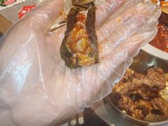 -草家酱蟹炭火烤肉店(珲春南路一店)
