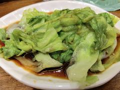 白灼生菜-甲乙饼·北京手工肉饼(西直门凯德茂店)
