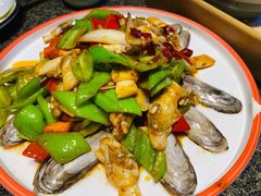 辣炒蛏子-渔民船说·北塘海鲜·天津菜·海肠捞饭(北塘古镇店)