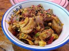 香辣肘花面-关中道乡村爆肚面馆(玄风桥店)