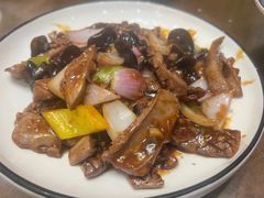 爆炒腰花-老磁器口豆汁店(天坛店)