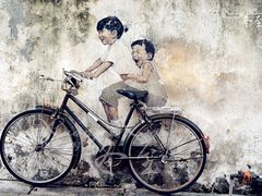 壁画-槟城街头艺术街区