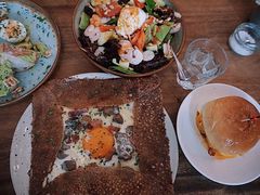 鸡蛋蘑菇熏肉荞麦可丽饼-RAC BAR(安福路店)